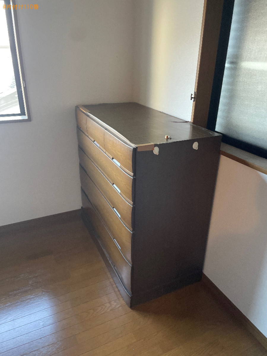 【大津市】タンスの回収・処分ご依頼　お客様の声
