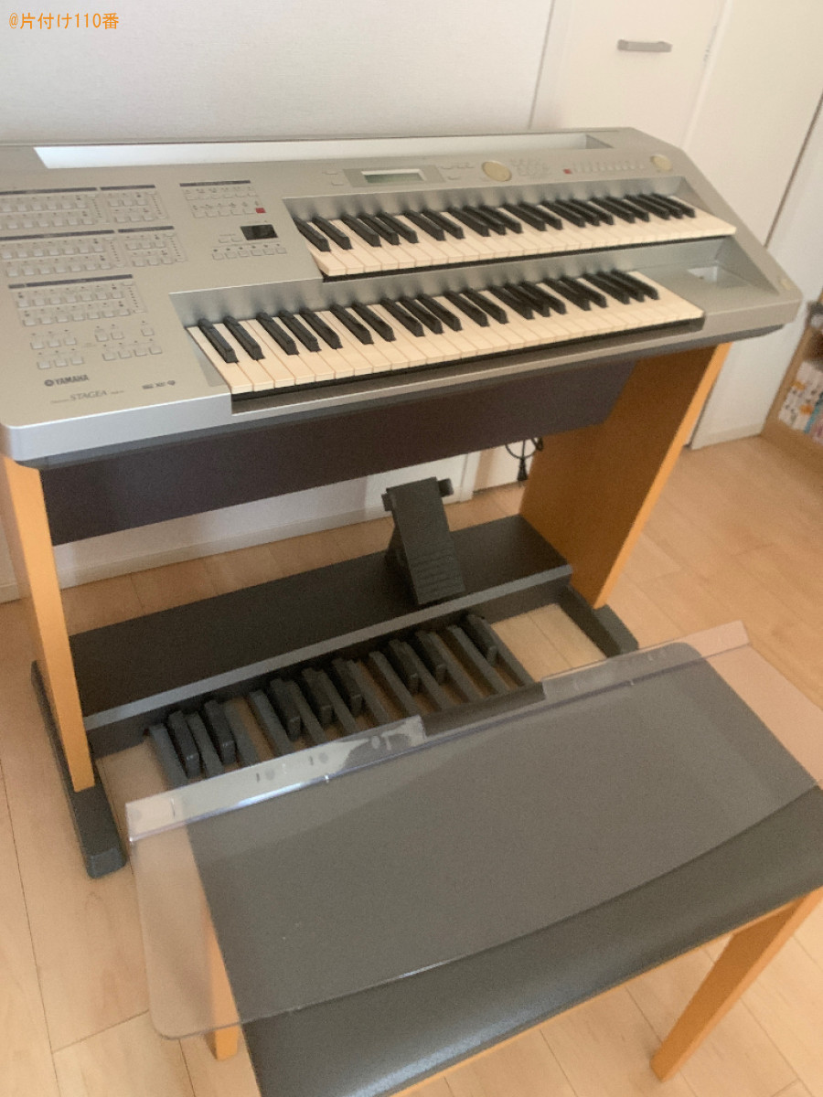 【春日市】エレクトーン、椅子の回収・処分ご依頼　お客様の声