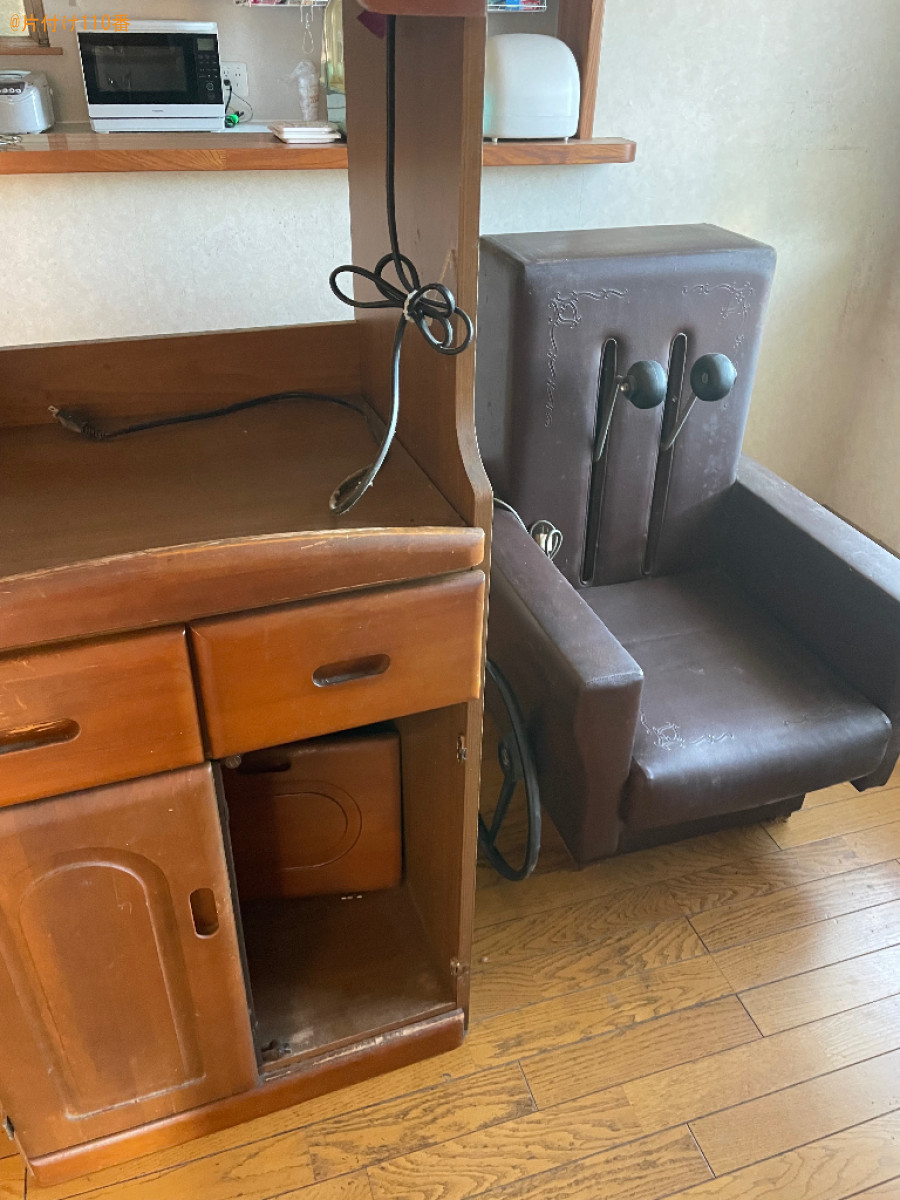 【浜松市中央区】マッサージチェア、エレクトーン、掃除機等の回収