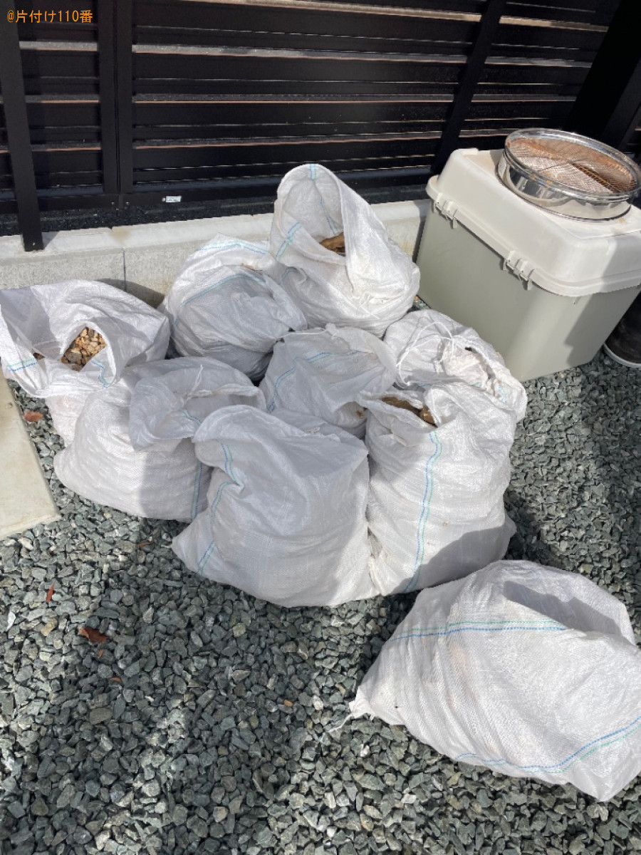 【豊橋市東田町】庭の整地した時にでた石の回収・処分ご依頼