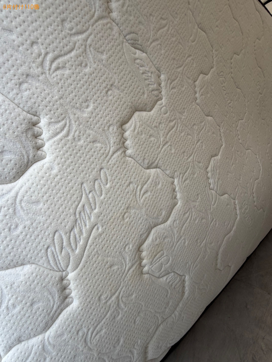 【青森市】シングルベッドマットレス、布団、ハンガーラック等の回収