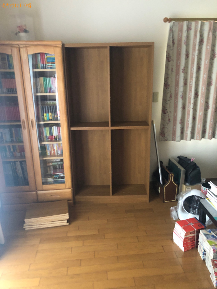 【熊毛郡田布施町】本棚、スチールラックの回収・処分ご依頼