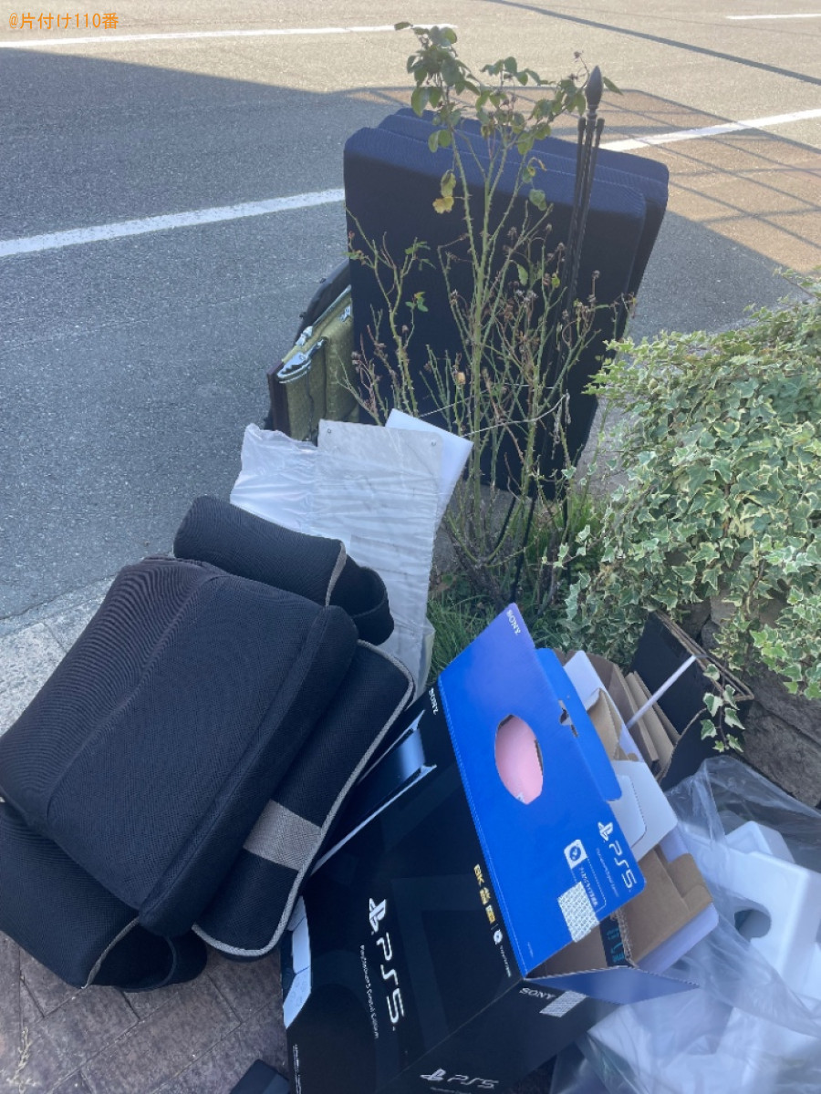 【豊橋市】掃除機、マットレス、ダンボール、クッション等の回収