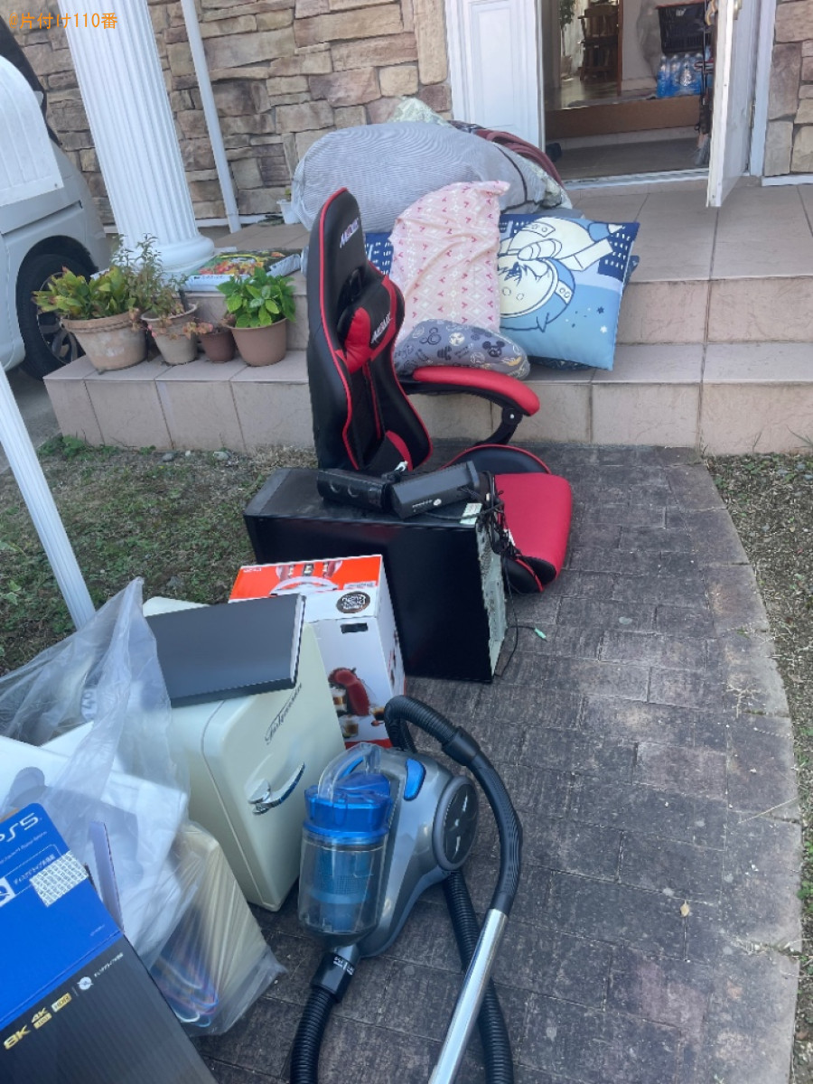 【豊橋市】掃除機、マットレス、ダンボール、クッション等の回収