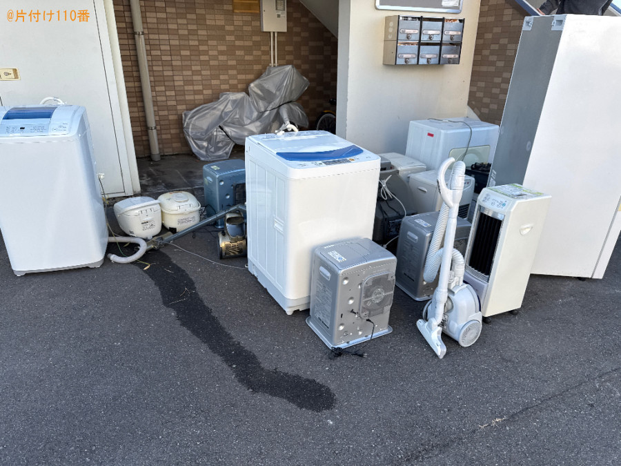 【大崎市】冷蔵庫、テレビ、洗濯機、掃除機、ヒーター等の回収・処分