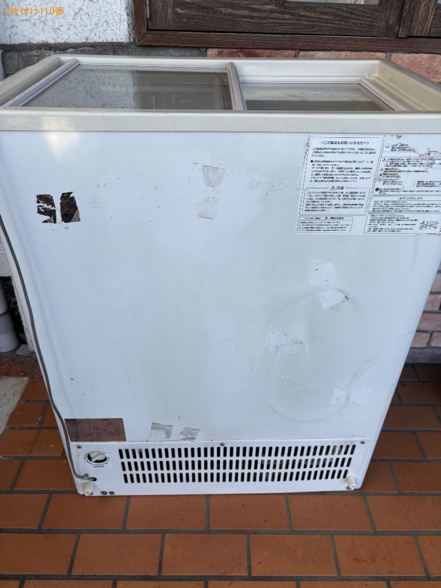 【静岡市葵区】業務用冷凍庫の回収・処分ご依頼　お客様の声