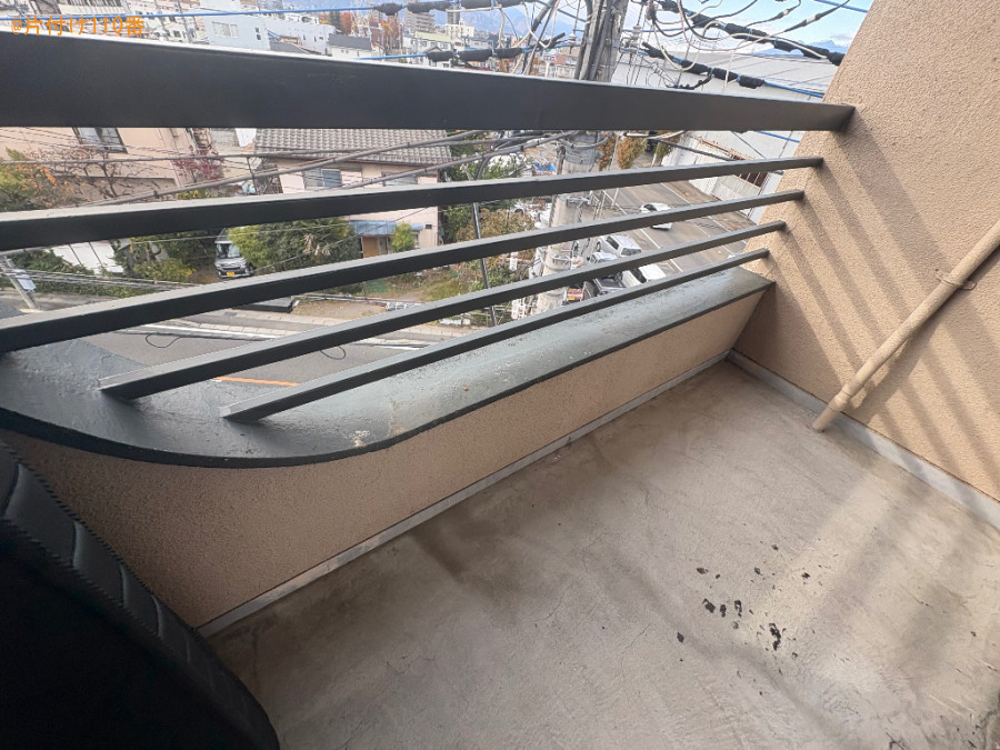 【甲府市】マットレス付きシングルベッドの回収・処分ご依頼