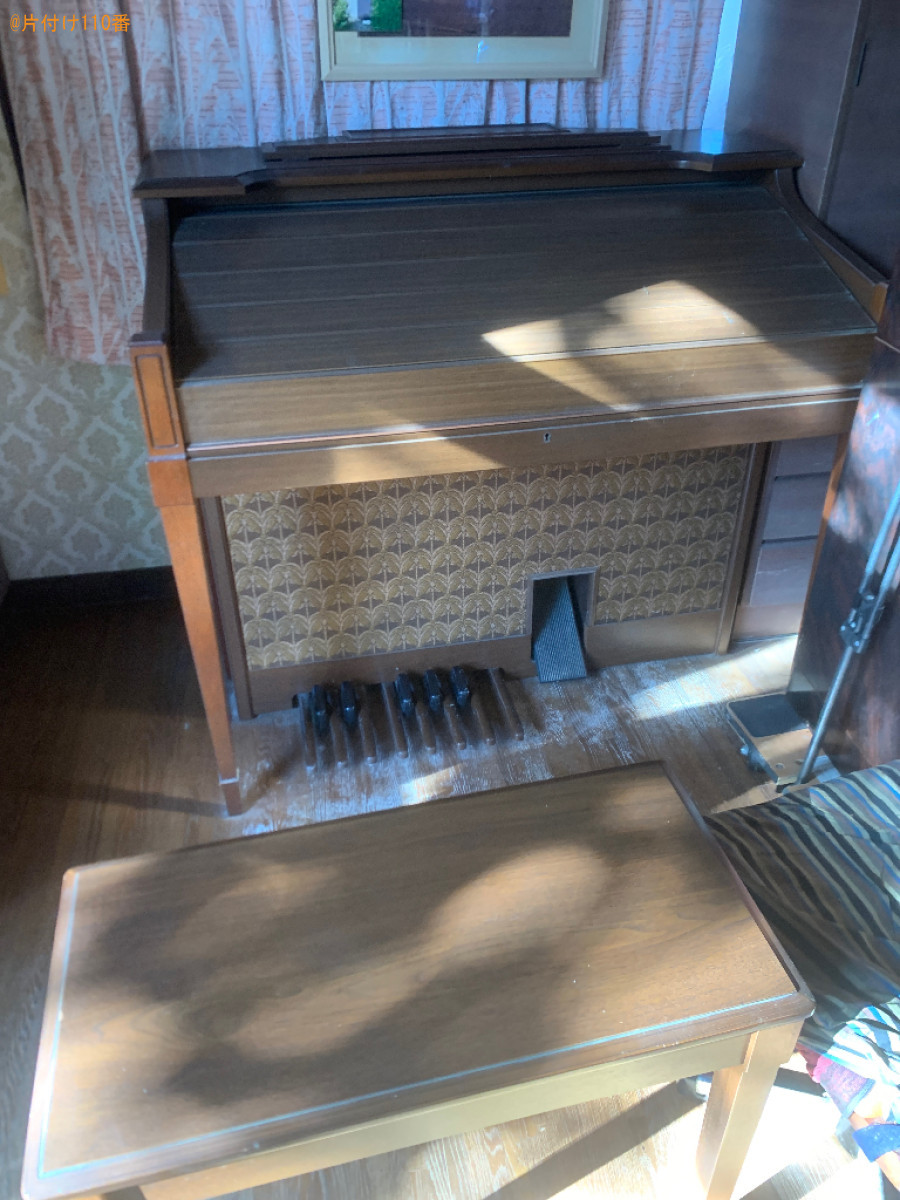 【福岡市南区】エレクトーン、椅子の回収・処分ご依頼　お客様の声