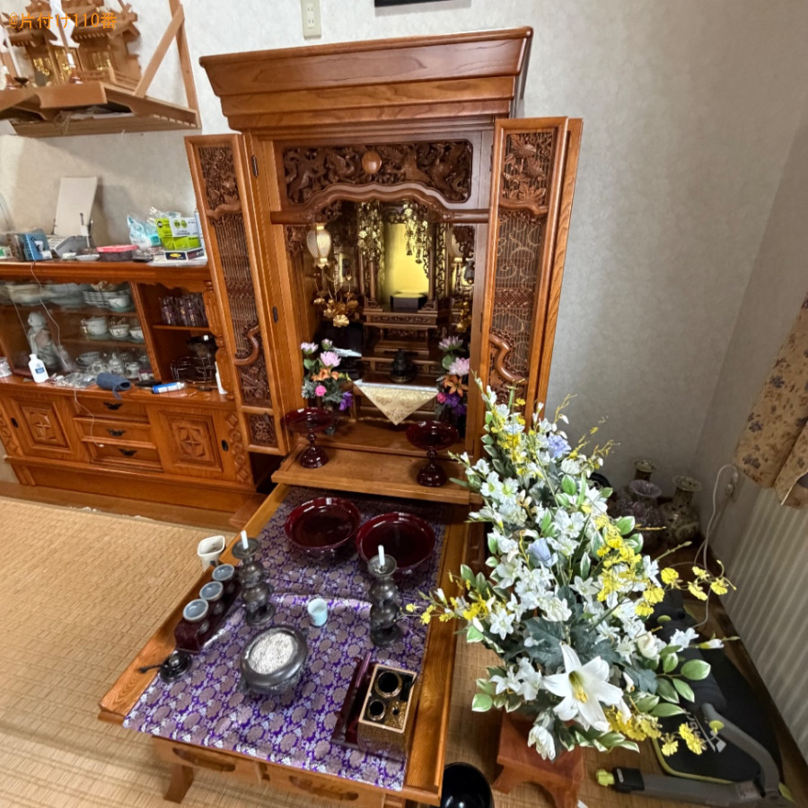 【青森市】仏壇、仏具の回収・処分ご依頼　お客様の声