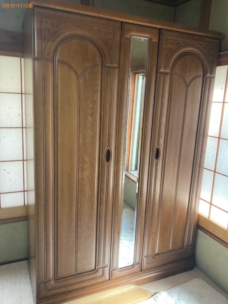 【茅野市】婚礼タンスの回収・処分ご依頼　お客様の声