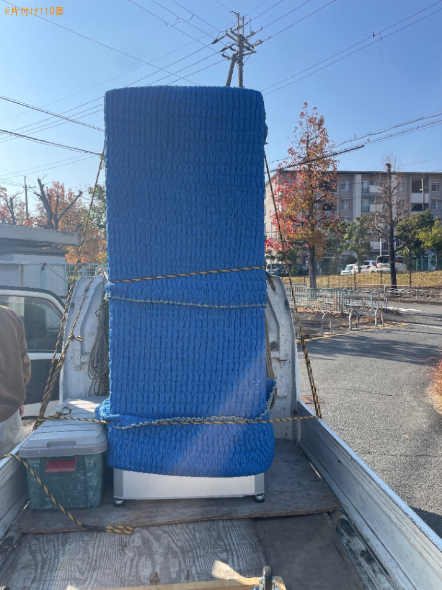 【京都市西京区】車で3分ほどの所へ冷蔵庫を運搬する作業ご依頼