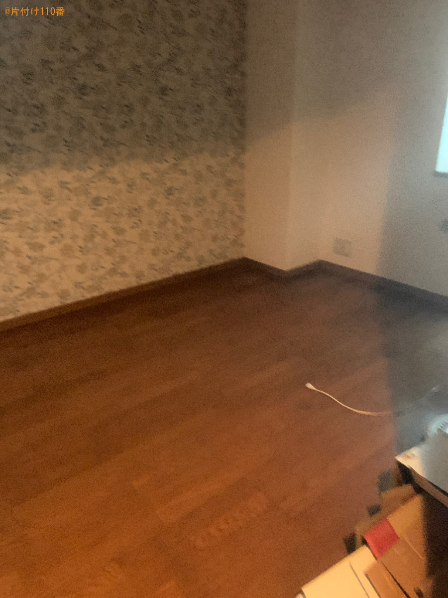 【筑紫野市】ハンガーラック、扇風機、照明器具、ゴミ箱等の回収