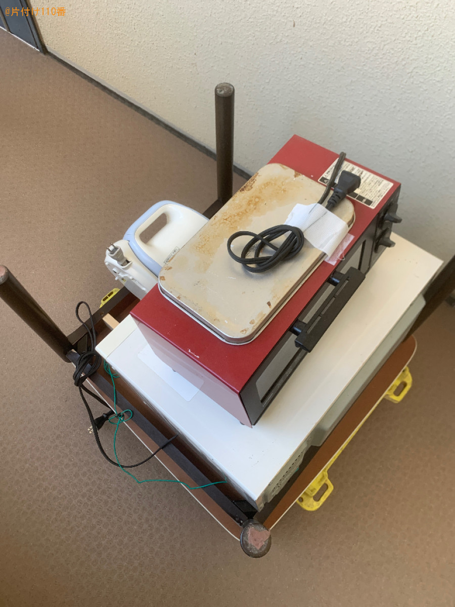 【福岡市早良区】電子レンジ、こたつ、電気ポット、トースターの回収