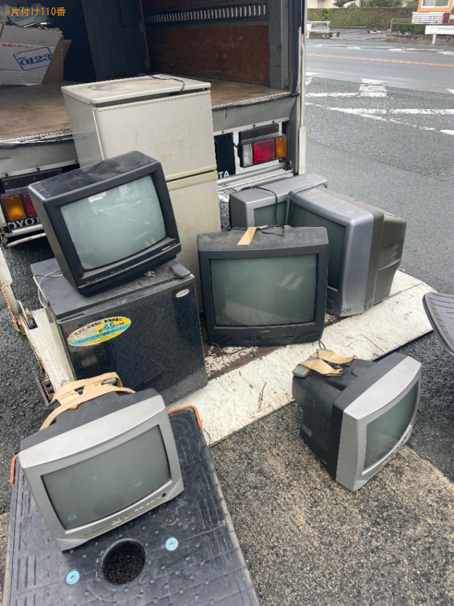 【新城市】冷蔵庫、テレビ、椅子等の回収・処分ご依頼　お客様の声