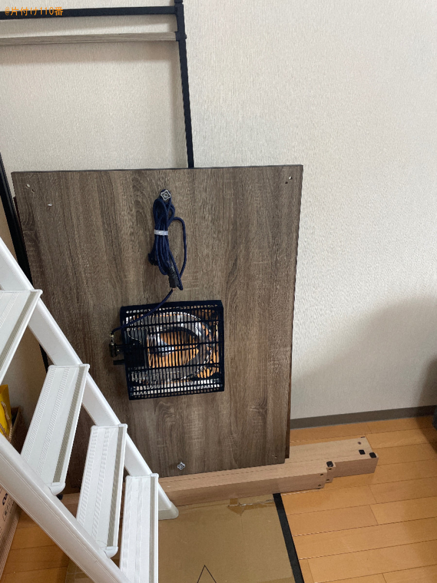 【京都市中京区】マットレス付きシングルベッド、こたつ等の回収