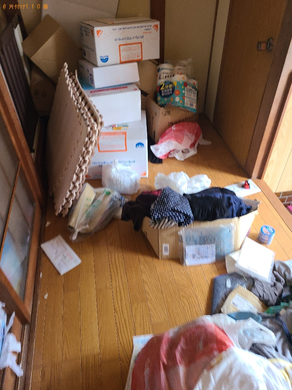 【高松市木太町】一軒家の整理整頓、不用品回収、浴室クリーニング