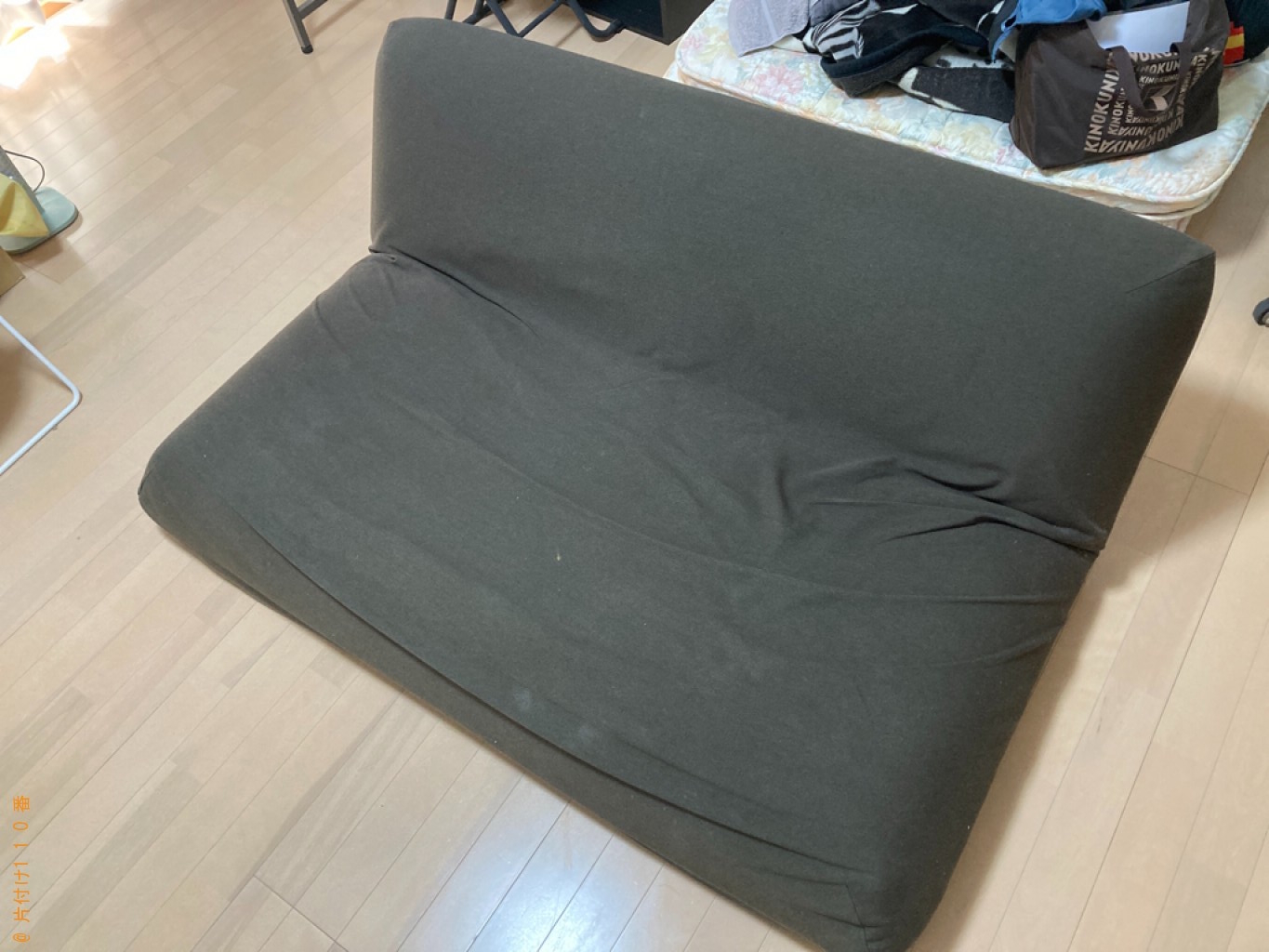 【霧島市】マットレス付きシングルベッド、本棚、プリンター等の回収