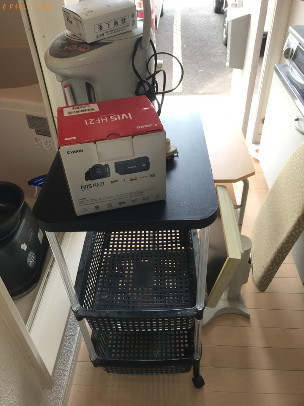 【松江市】冷蔵庫、こたつ、メタルラック、掃除機、布団等の回収