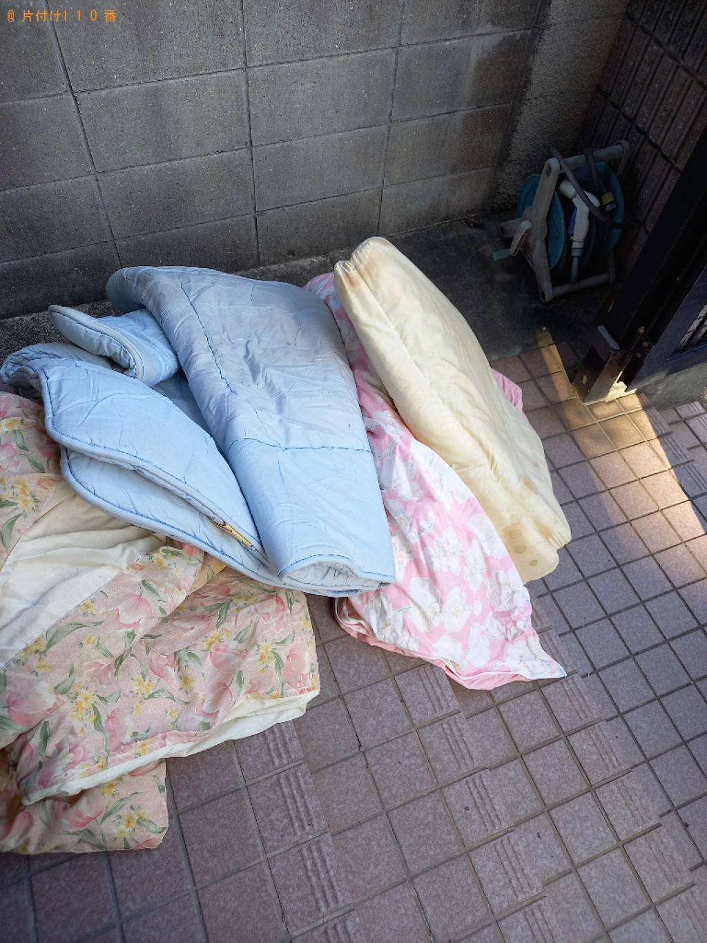 【高松市浜ノ町】布団、振袖の回収・処分ご依頼　お客様の声