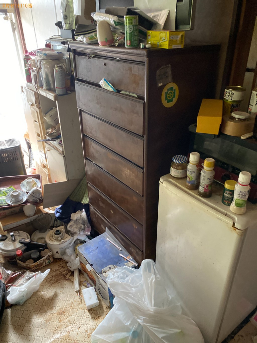 【倉敷市】一般ごみの回収・処分と片付け作業ご依頼　お客様の声