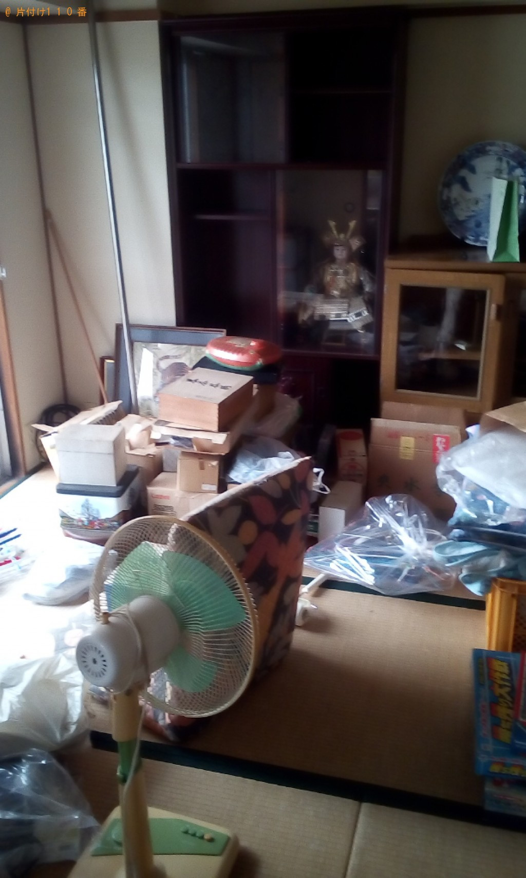 【佐世保市松原町】冷蔵庫、洗濯機、タンス、食器棚、椅子等の回収