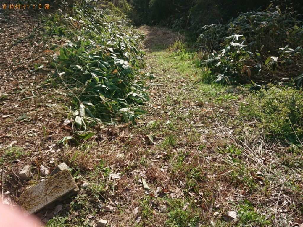 【雲南市掛合町】草刈り作業ご依頼 お客様の声