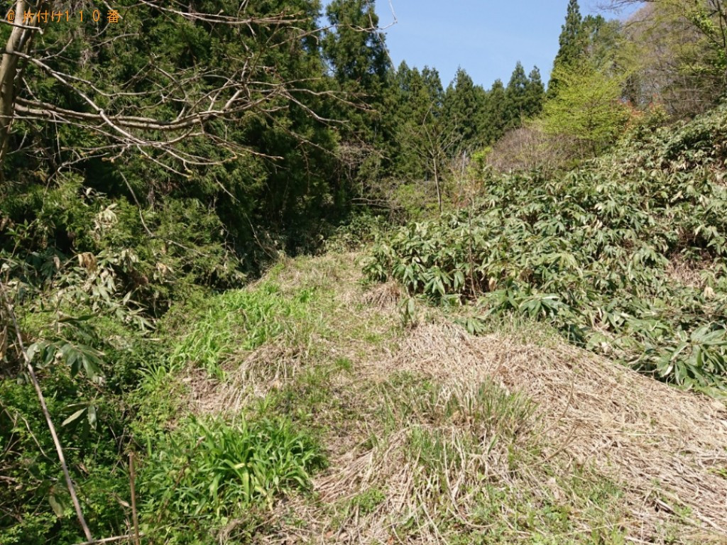 【雲南市掛合町】草刈り作業ご依頼　お客様の声