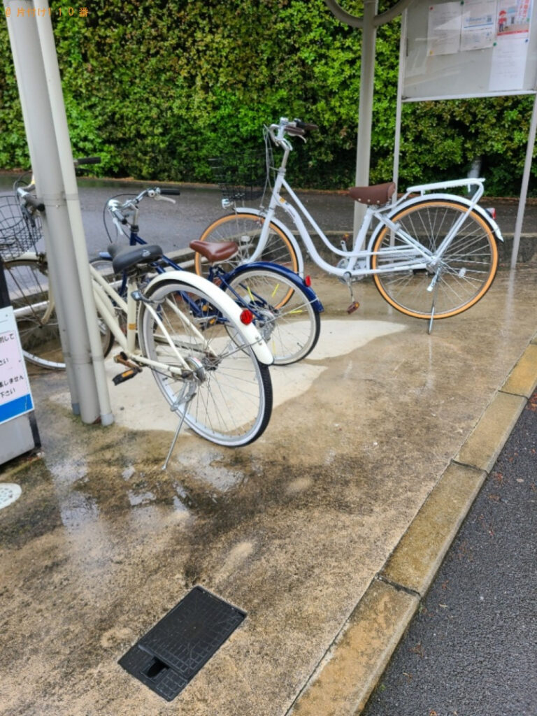 【坂出市大屋冨町】自転車の回収・処分ご依頼　お客様の声
