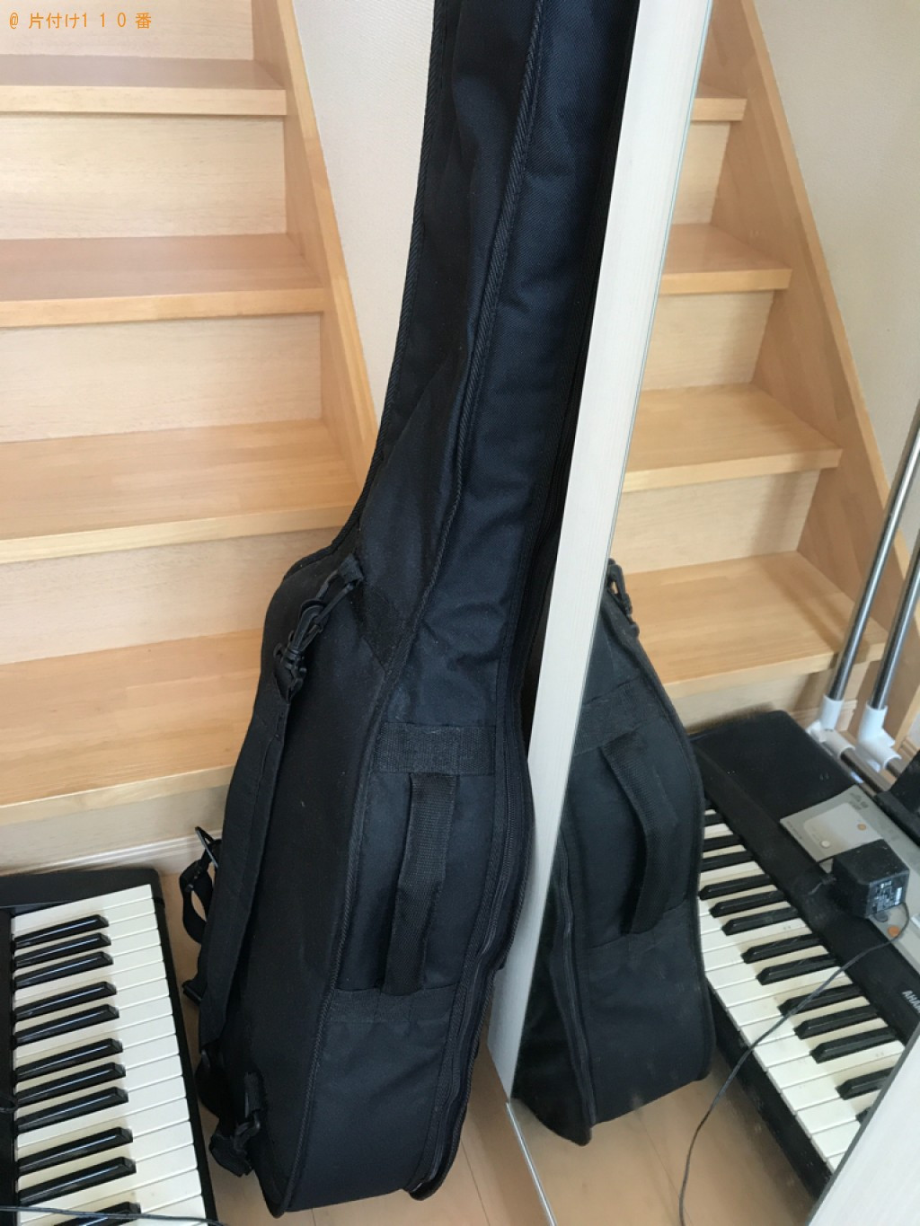 【松江市上東川津町】ガスコンロ、洗濯物干し、キーボード等の回収