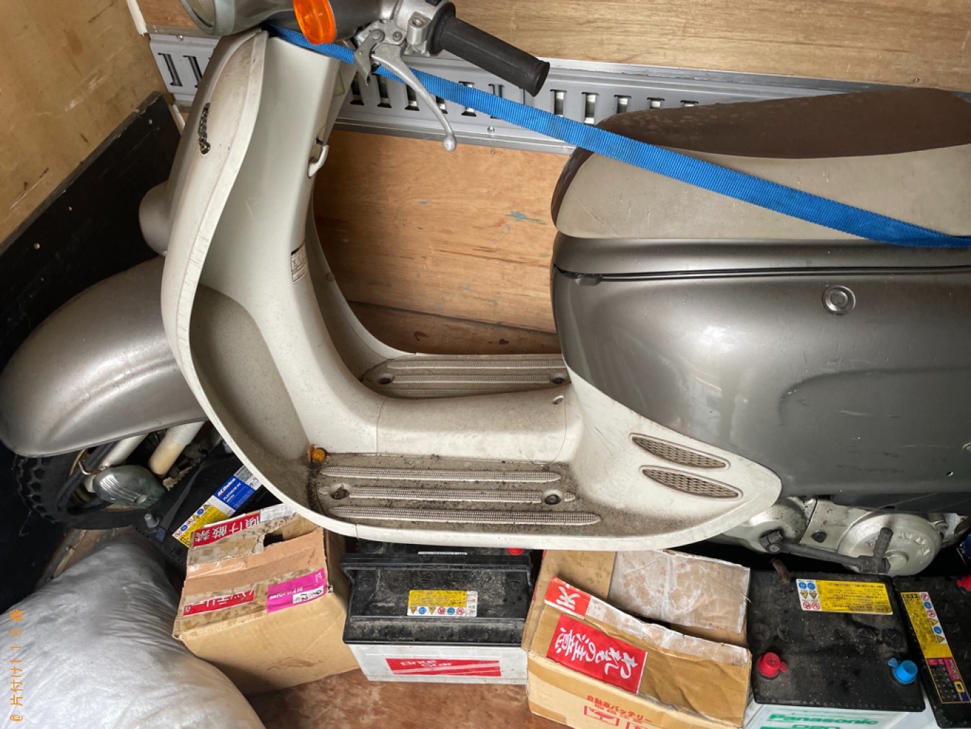 【高岡市】原付の回収・処分ご依頼　お客様の声