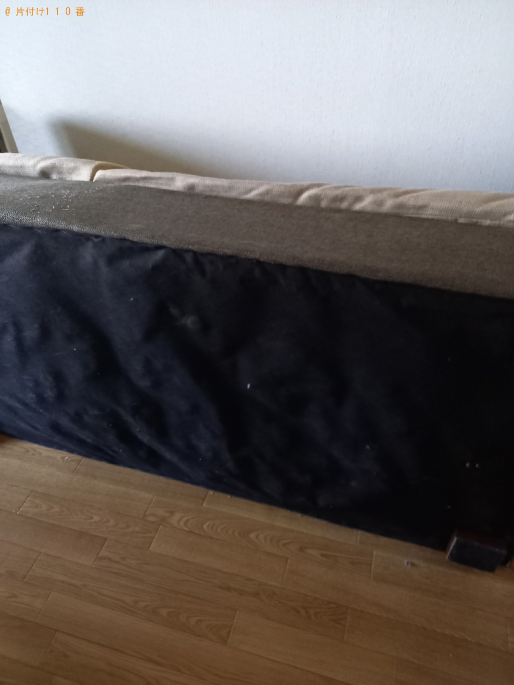 【高松市松縄町】三人掛けソファーの回収・処分ご依頼　お客様の声