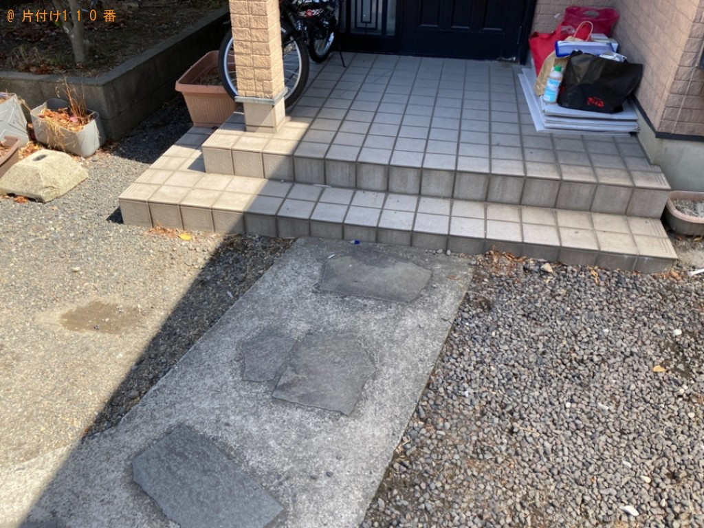 【霧島市】タンス、椅子、棚等の回収・処分ご依頼　お客様の声