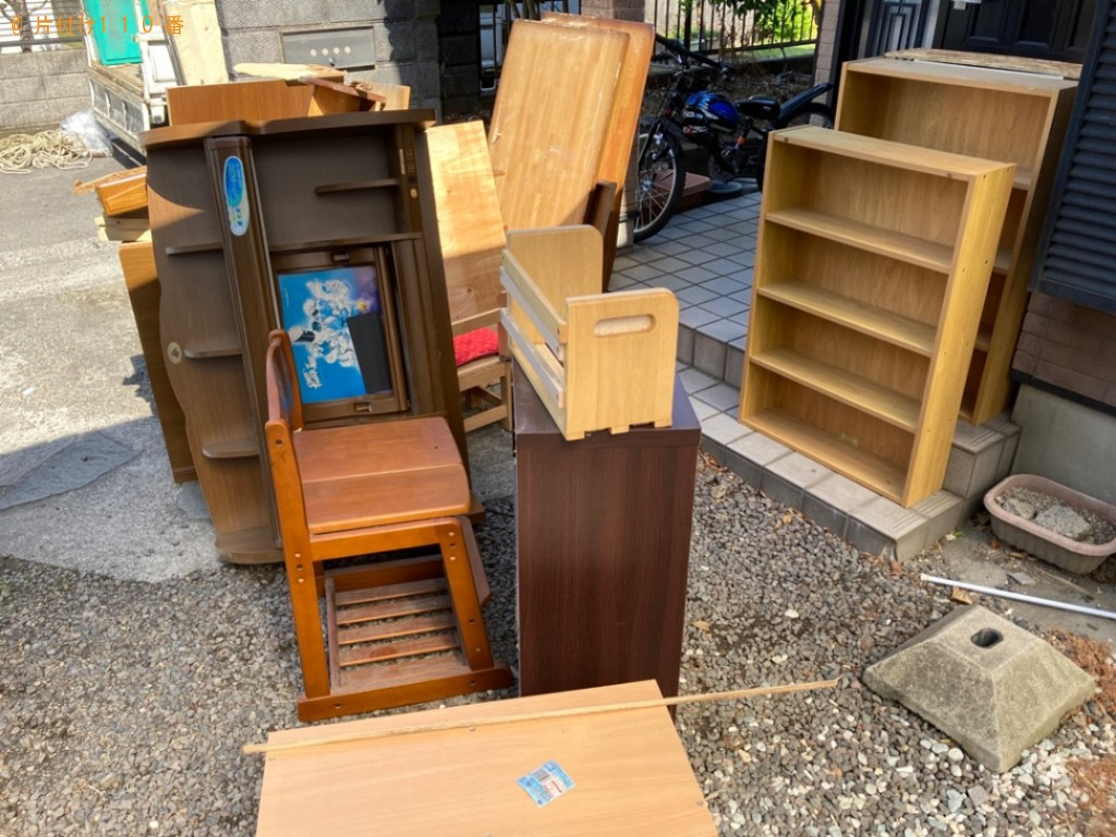 【霧島市】タンス、椅子、棚等の回収・処分ご依頼　お客様の声