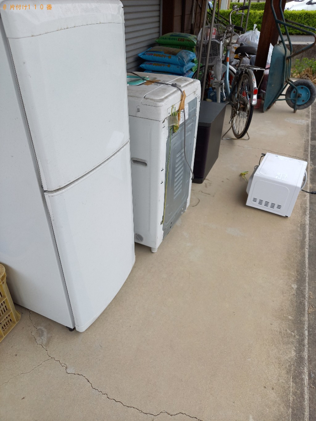 【高松市木太町】冷蔵庫、洗濯機、コピー機、電子レンジ等の回収