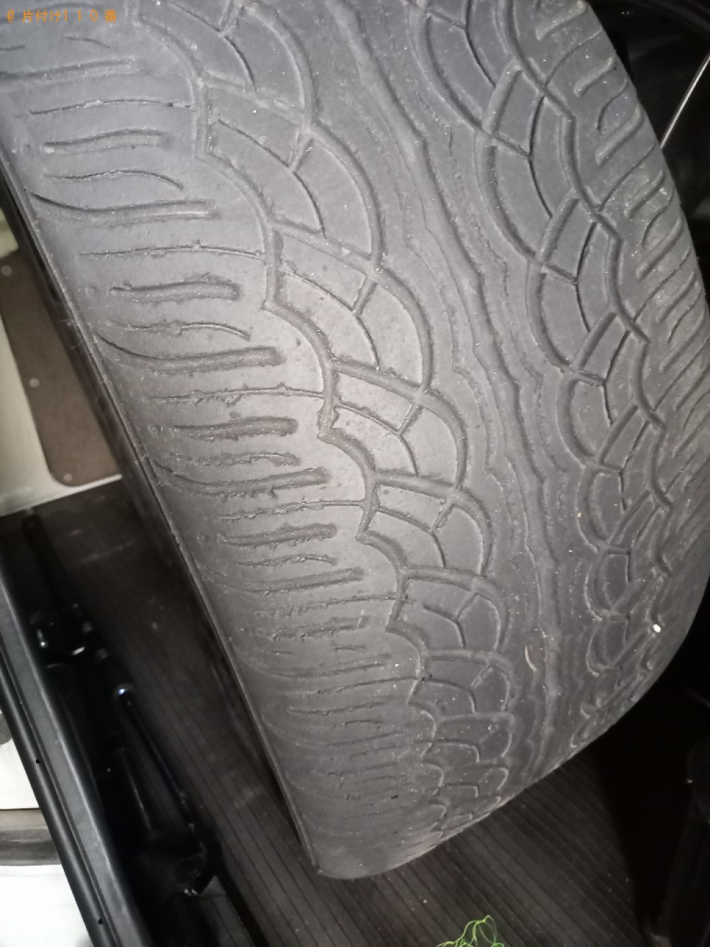 【高松市国分寺町】ホイール付き自動車タイヤの回収・処分ご依頼