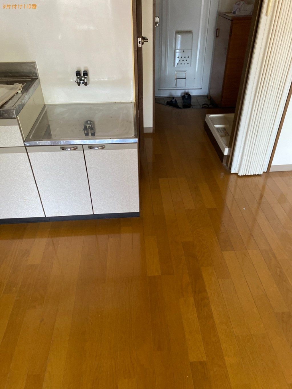 【倉敷市】マットレス付きシングルベッド、冷蔵庫、洗濯機等の回収