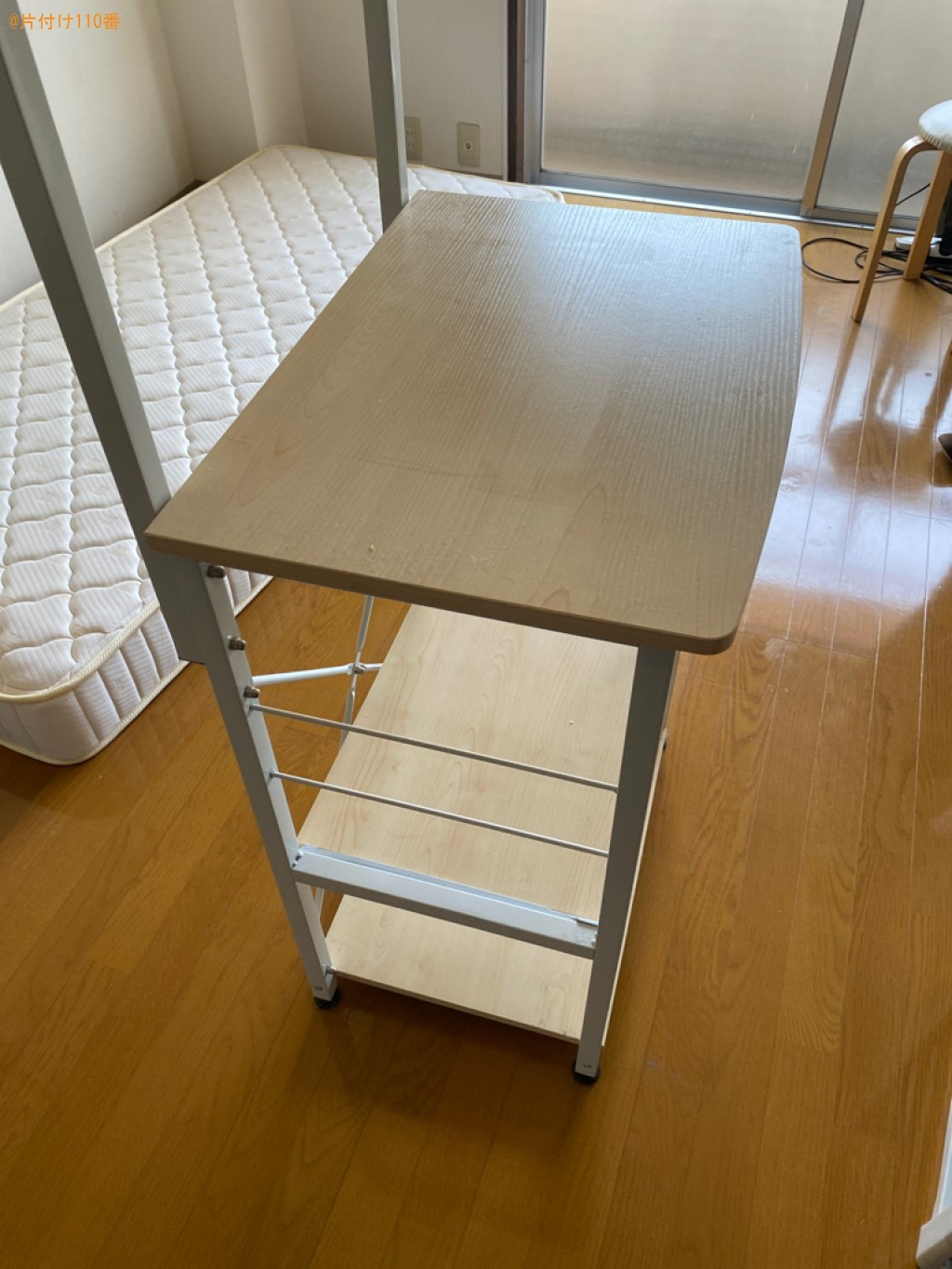 【倉敷市】マットレス付きシングルベッド、冷蔵庫、洗濯機等の回収