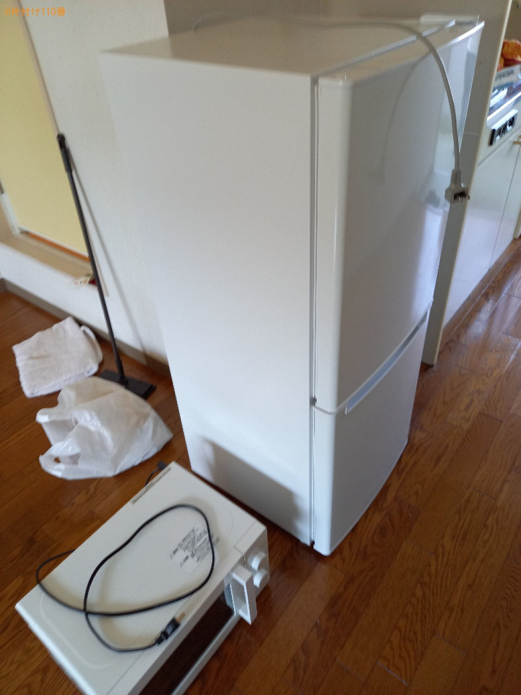 【高松市東ハゼ町】冷蔵庫、洗濯機、本棚、電子レンジ等の回収・処分