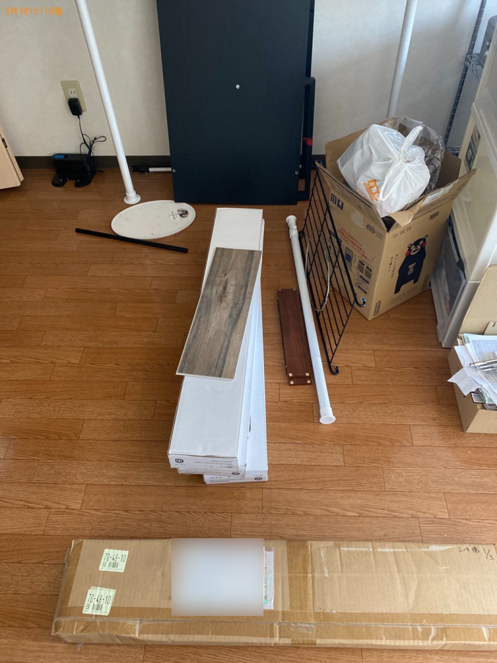 【倉敷市東町】木の板、木の棒等の回収・処分ご依頼　お客様の声