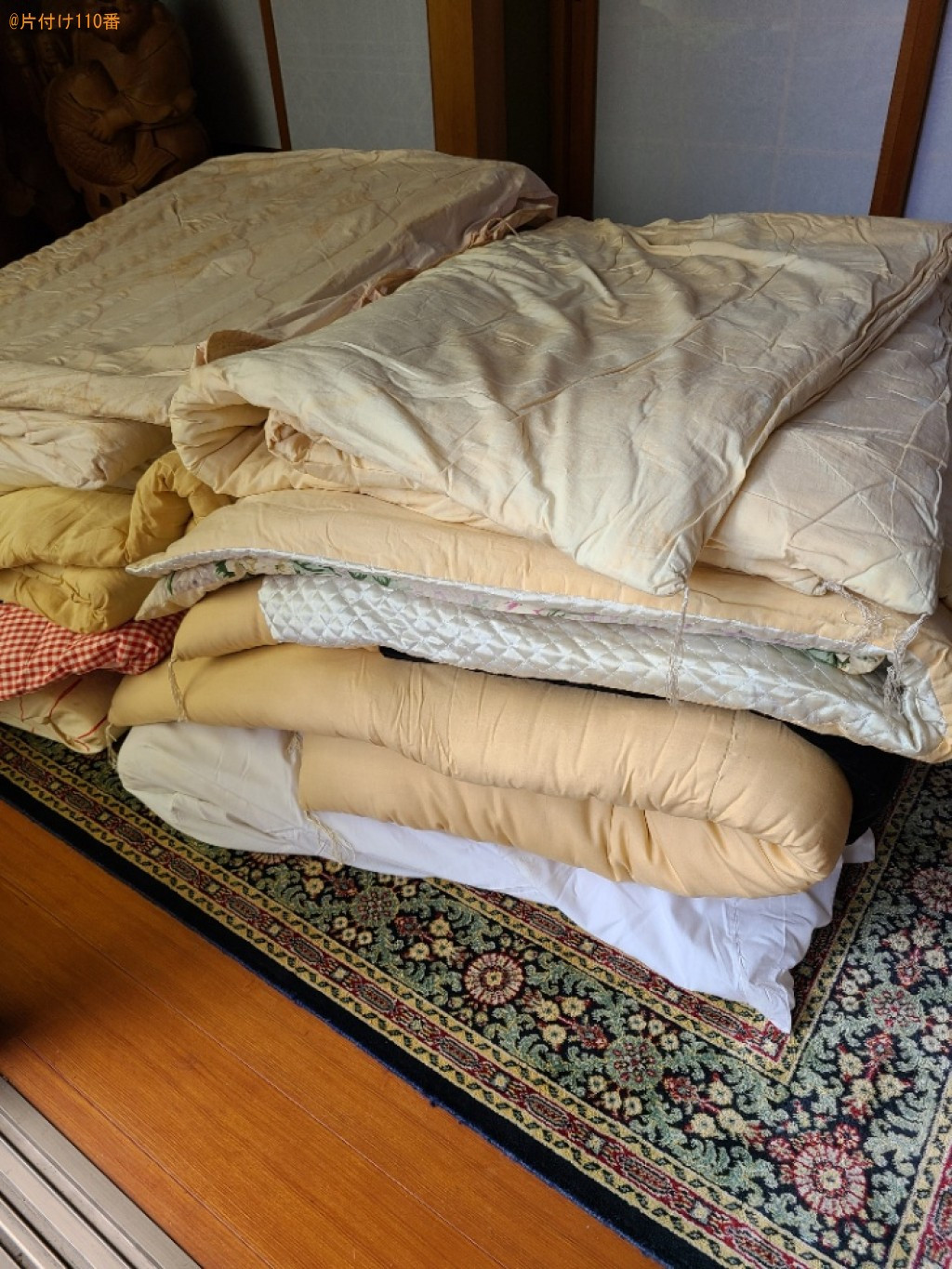 【丸亀市】布団の回収・処分ご依頼　お客様の声