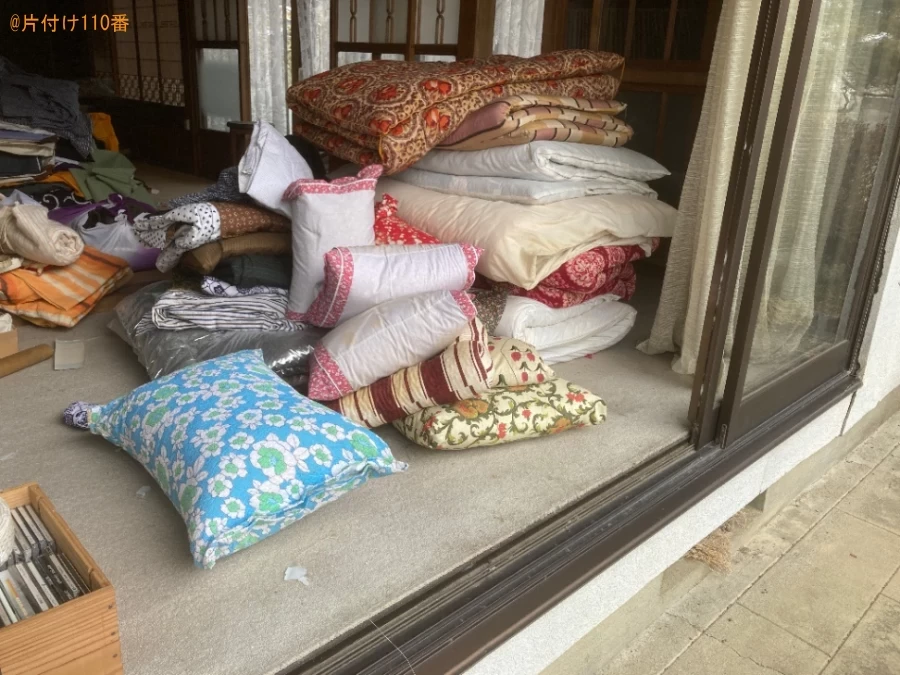 【奥州市】着物、布団、書籍、瀬戸物、炊飯器、食器、枕等の回収