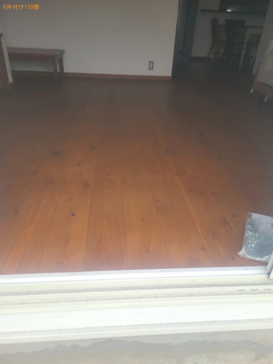 【善通寺市与北町】マットレス付きクイーンベッド、ソファー等の回収