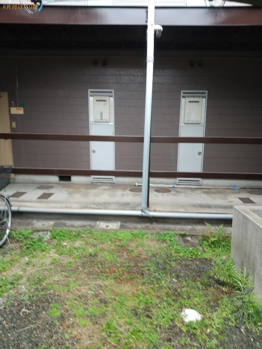 【福山市新涯町】物干し台、物干し竿の回収・処分ご依頼　お客様の声