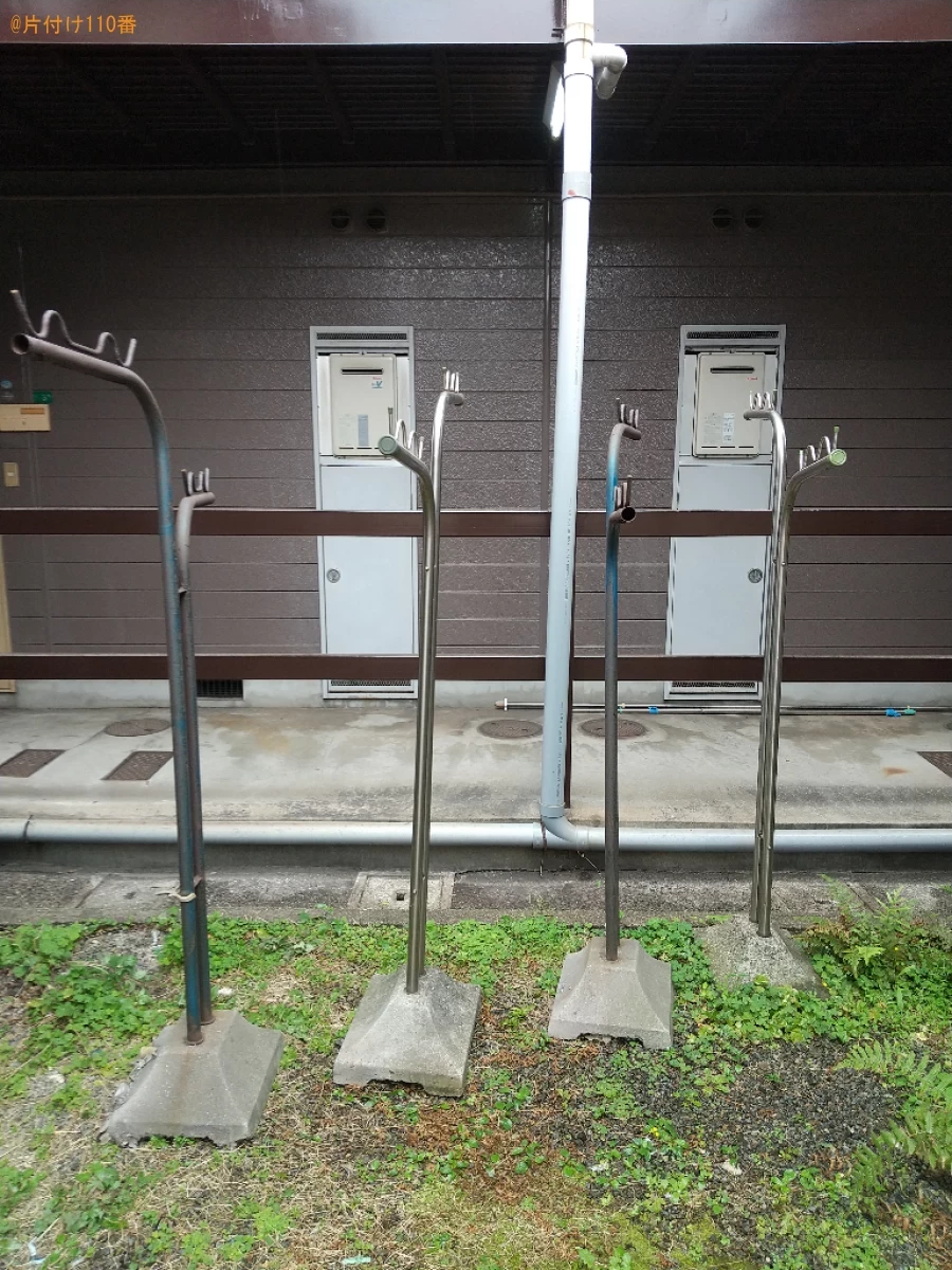 【福山市新涯町】物干し台、物干し竿の回収・処分ご依頼　お客様の声