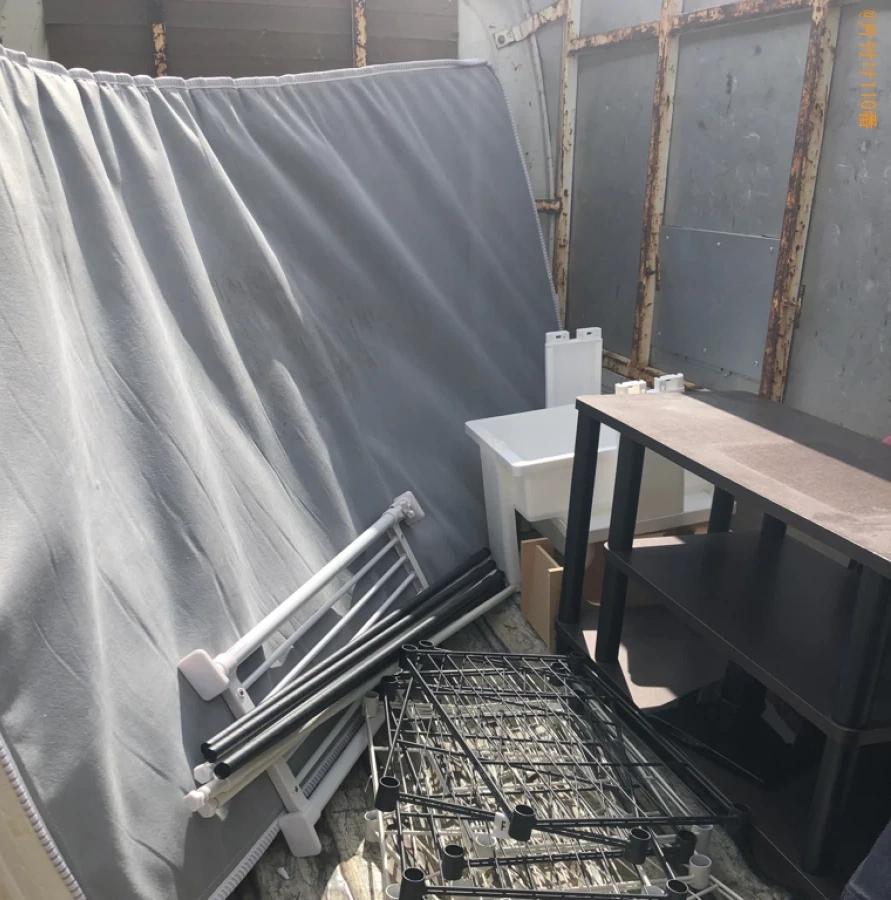 【久留米市山川町】冷蔵庫、テレビ、テレビ台、電気ケトル等の回収