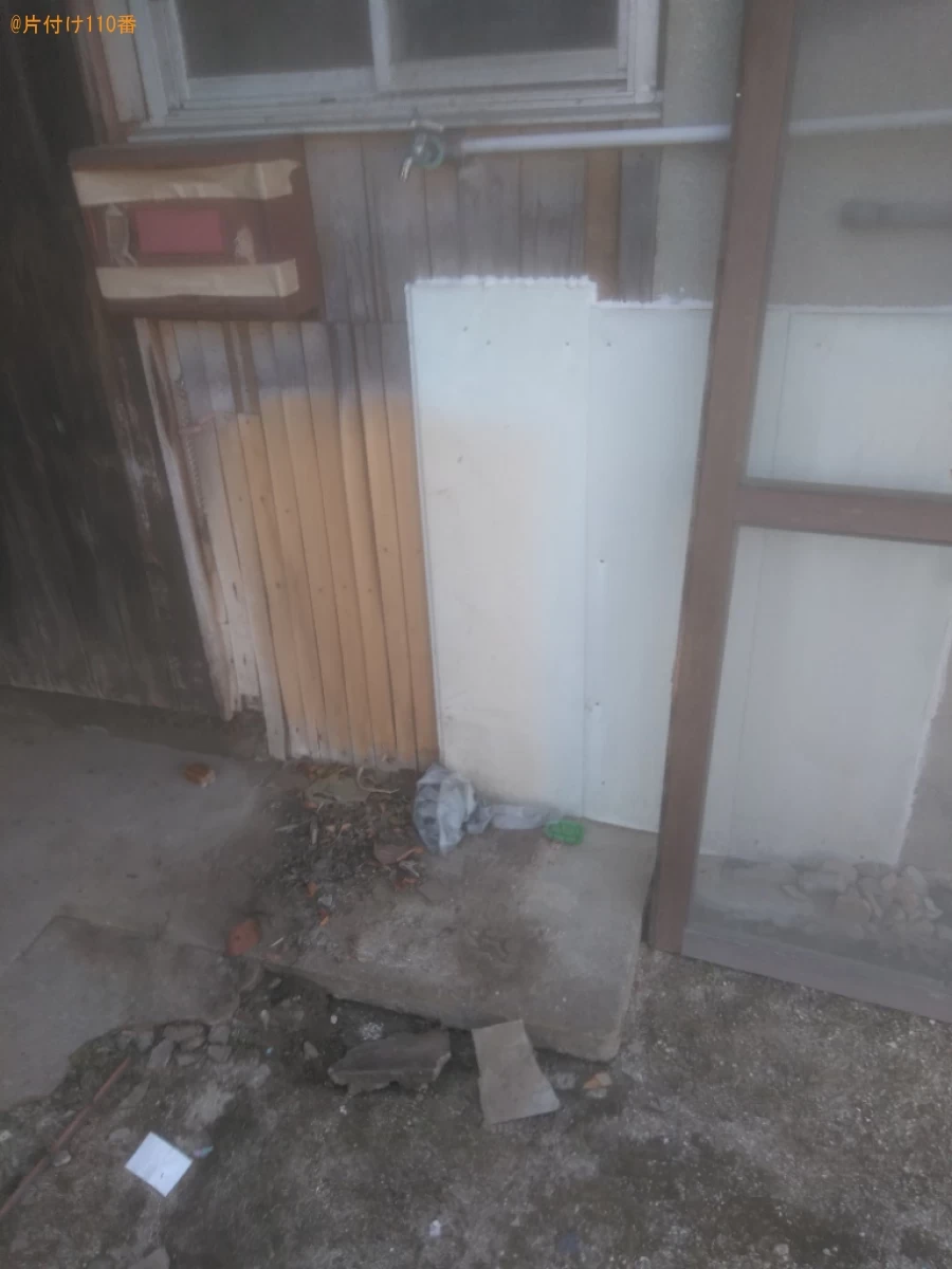 治市東門町】2DKにある家財道具一式の回収・処分ご依頼