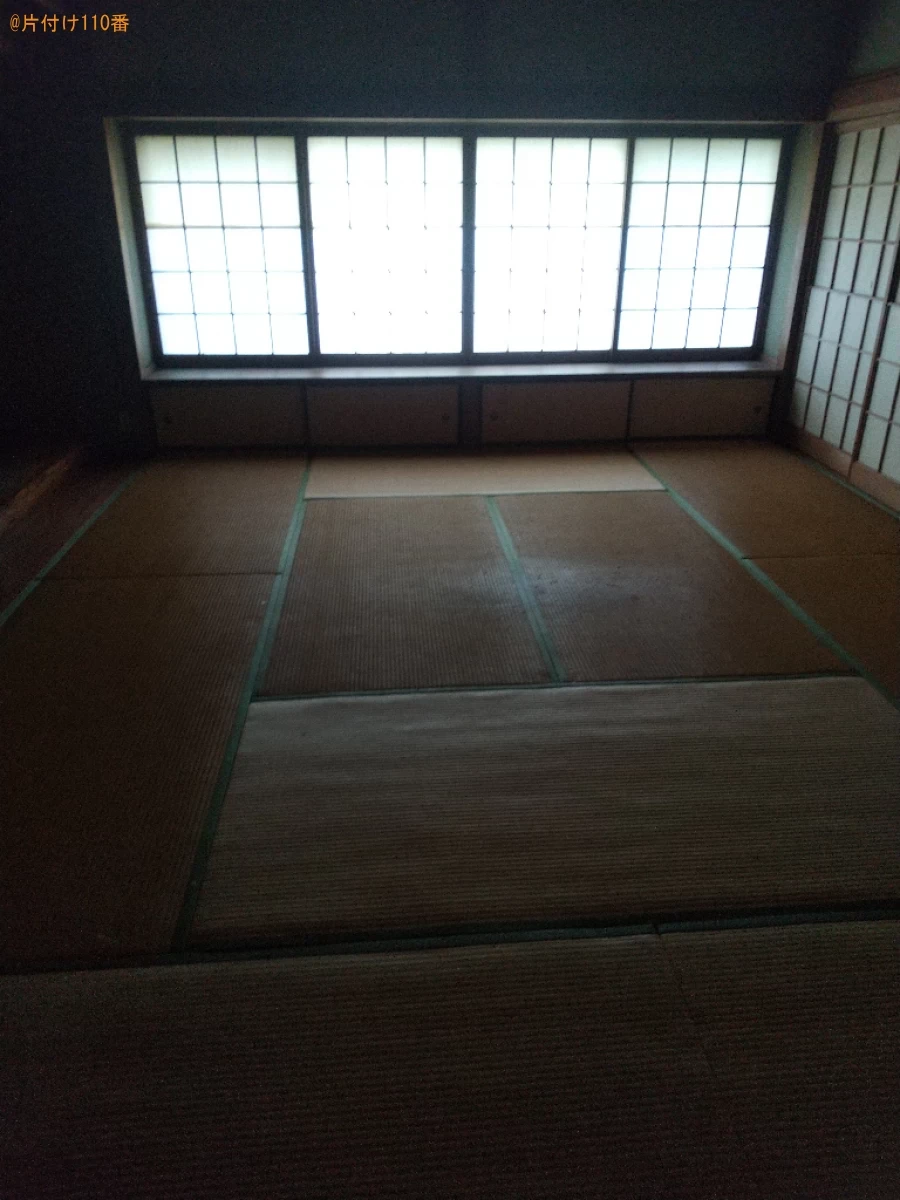 【福山市多治米町】冷蔵庫、洗濯機、タンス、食器等の回収と簡易清掃