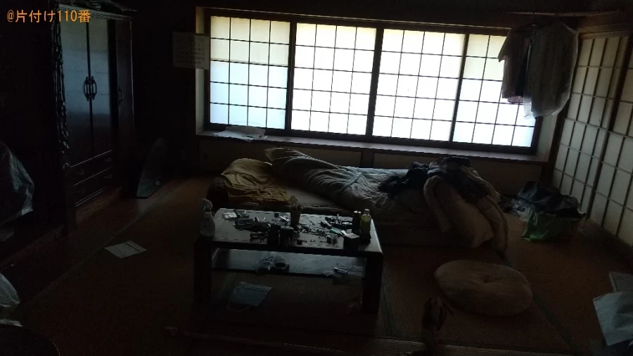 【福山市多治米町】冷蔵庫、洗濯機、タンス、食器等の回収と簡易清掃