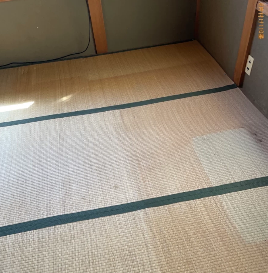 【大館市城西町】テレビ、テレビ台、デスクパソコン、タンス等の回収