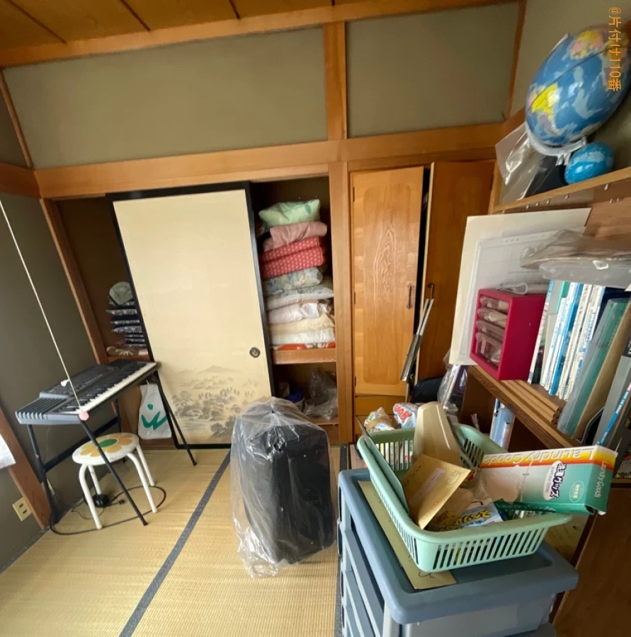 【大館市城西町】テレビ、テレビ台、デスクパソコン、タンス等の回収